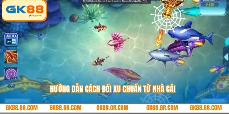 Hướng dẫn cách đổi xu chuẩn từ nhà cái